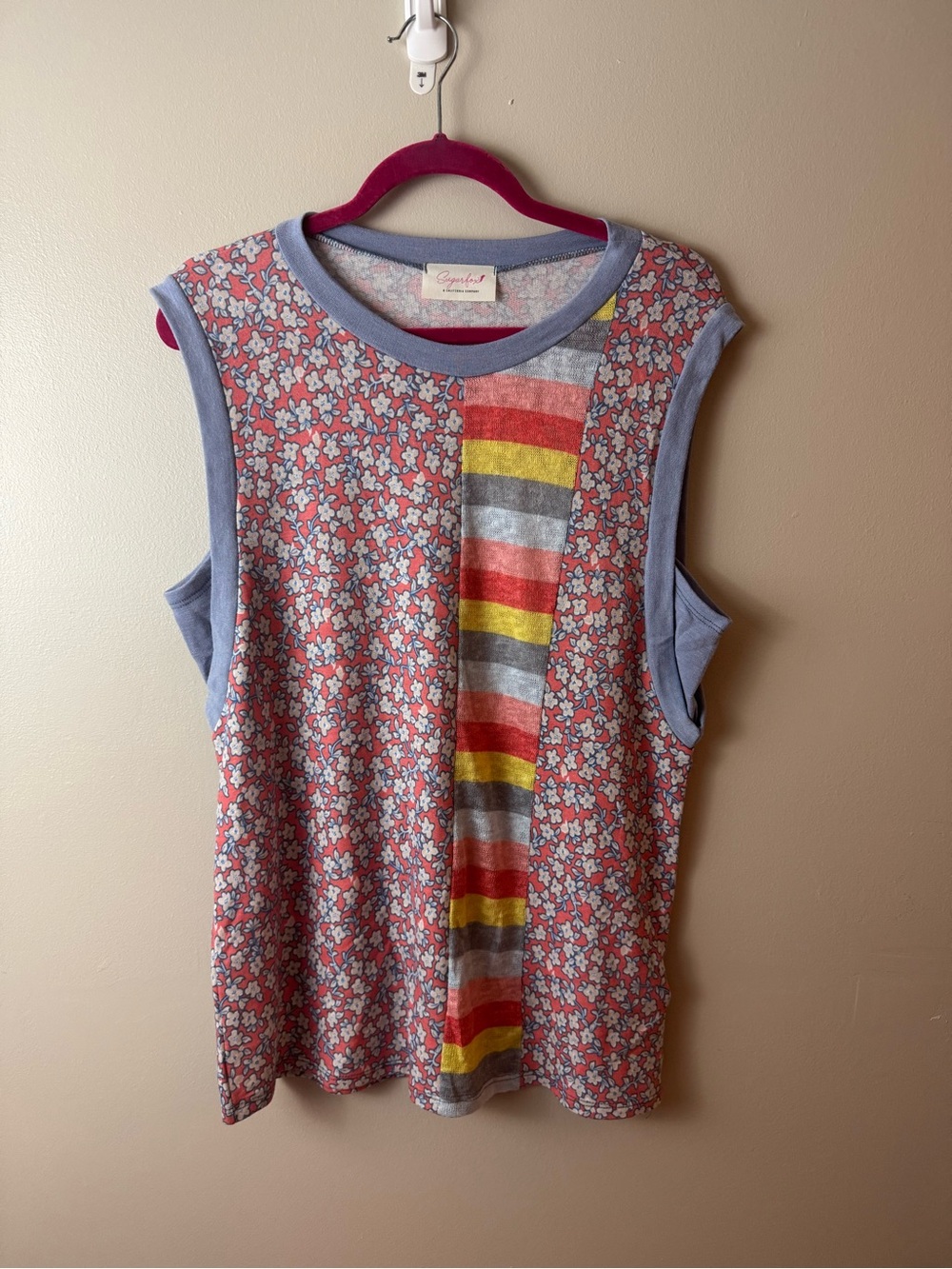 NWOT Sugarfox Sleeveless Top 1XL
